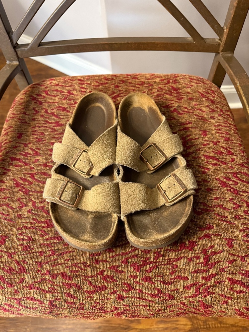 Birkenstock Arizona Suede Sandals - size 39